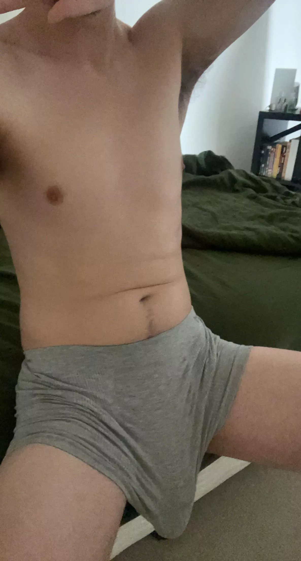 My favourite thing is when someone pulls my undies off for the first time. posted by jaymesprince