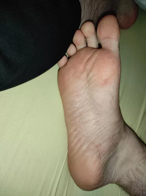 My feet are tired, are you going to give them a rub? by BigTongueLover22