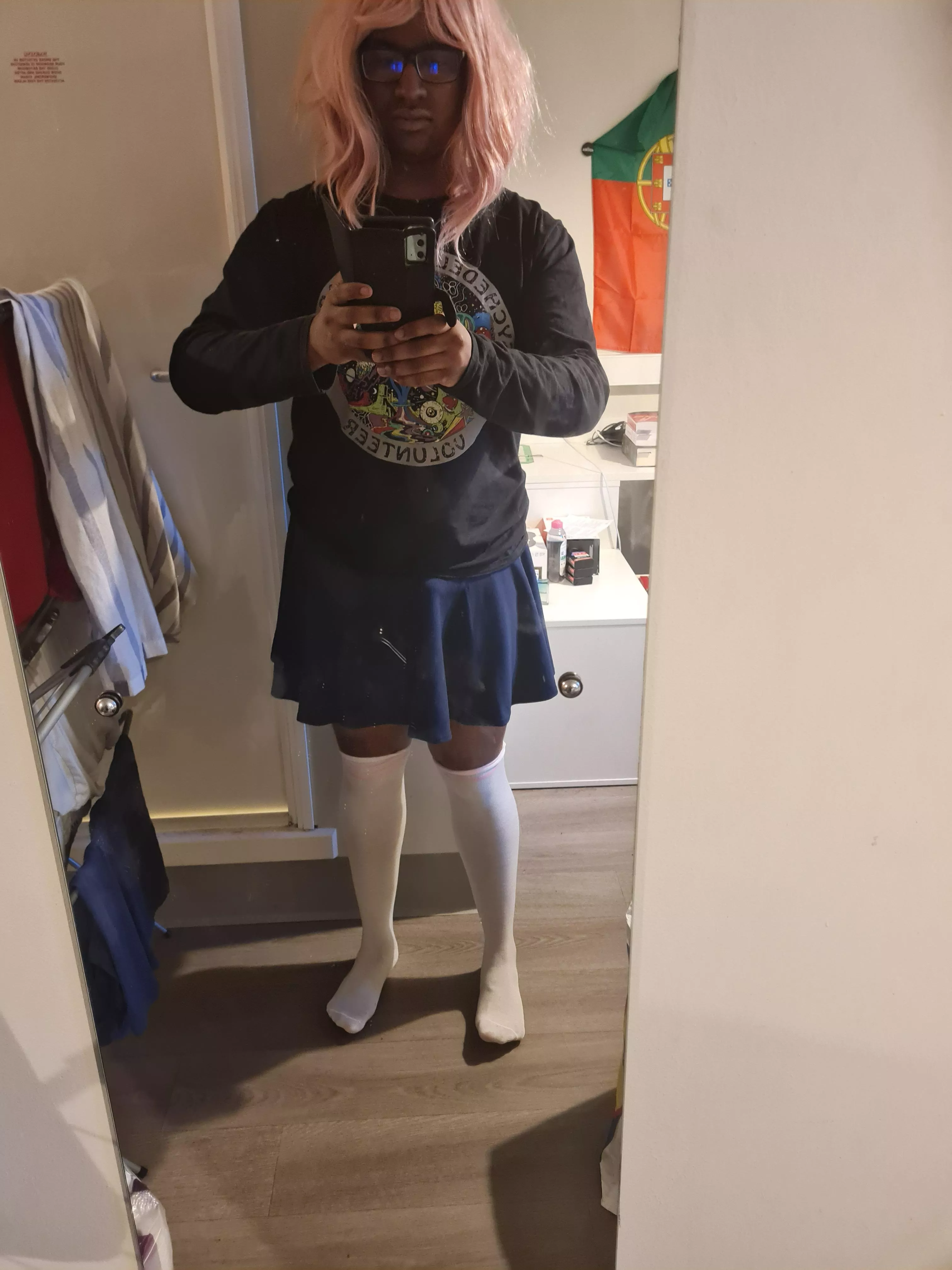 My first actual attempt at being a femboy 😂😂😂 posted by Professional-Role-21