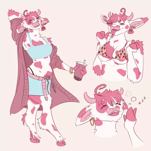 my first furry oc 🥺 by layne16888