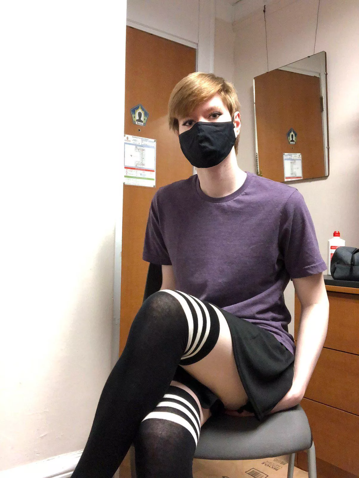 My first photo as a femboy, what do y'all think? posted by nodnarby