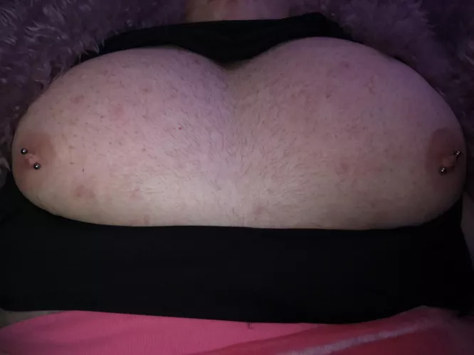 My first piercings ever, I think they came out great! by MillieMars