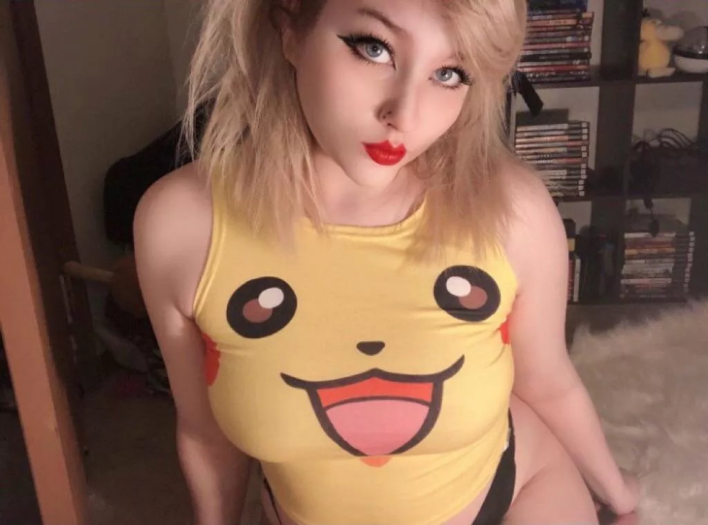 My first post. ☺️ Like my Pikachu shirt? posted by Purrfectkitten1997