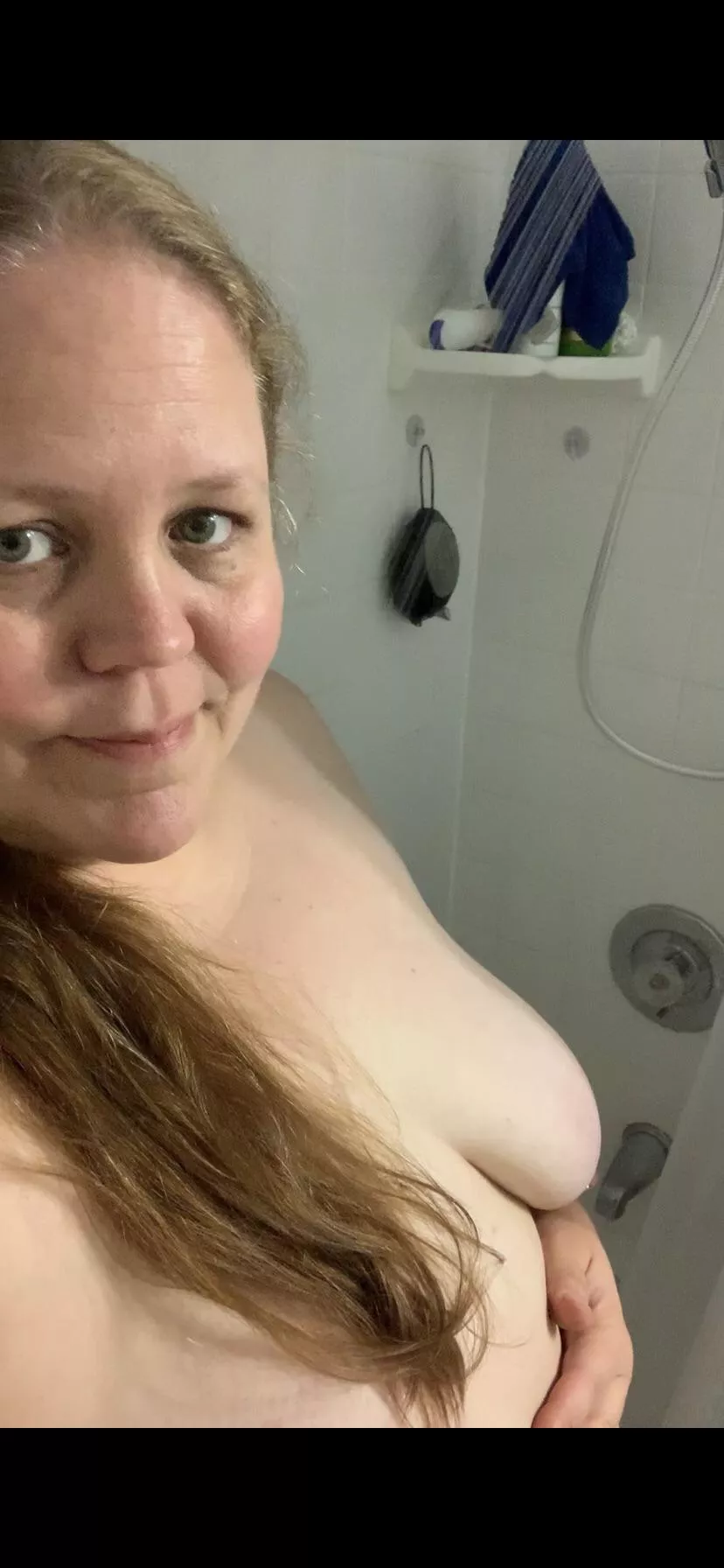 My first shower pic ever. I’m shy. posted by feelingbothered
