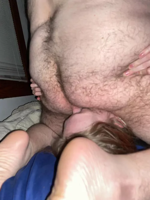 My first time eating ass, butt definitely not my last 👀 by longdistancecuckcpl