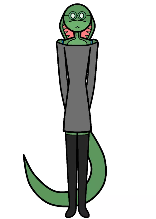 My friend payed me 10 euros to make him a scalesona? (idk if thats the name fir scales) he chose everything i just drawed it, he does Not hás reddit yet by Captain_CharFace