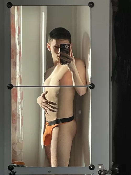 my friends always tell me my bulge is visible whatever I wear 🙄 do you think so? by Waste_Contract_5000