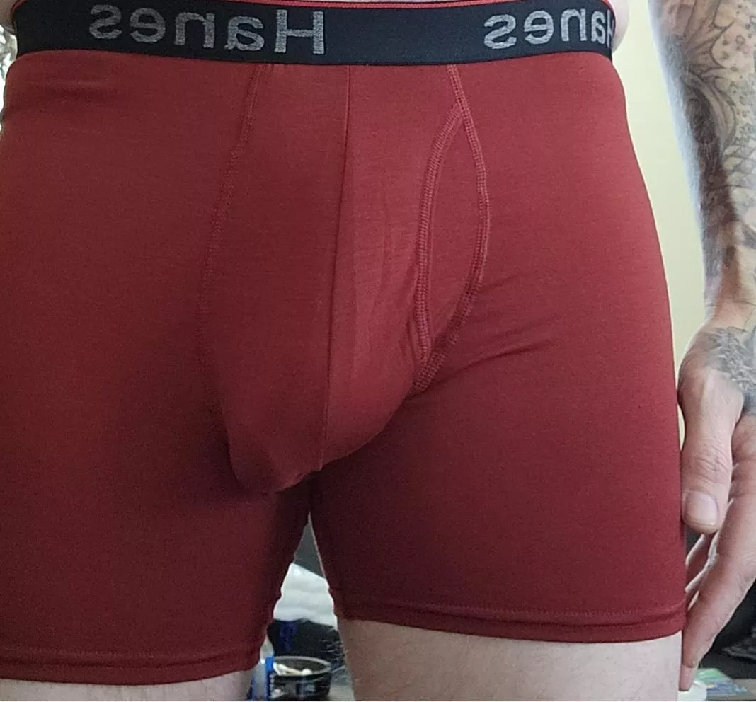 my GF loves the new boxers posted by hungwolf710