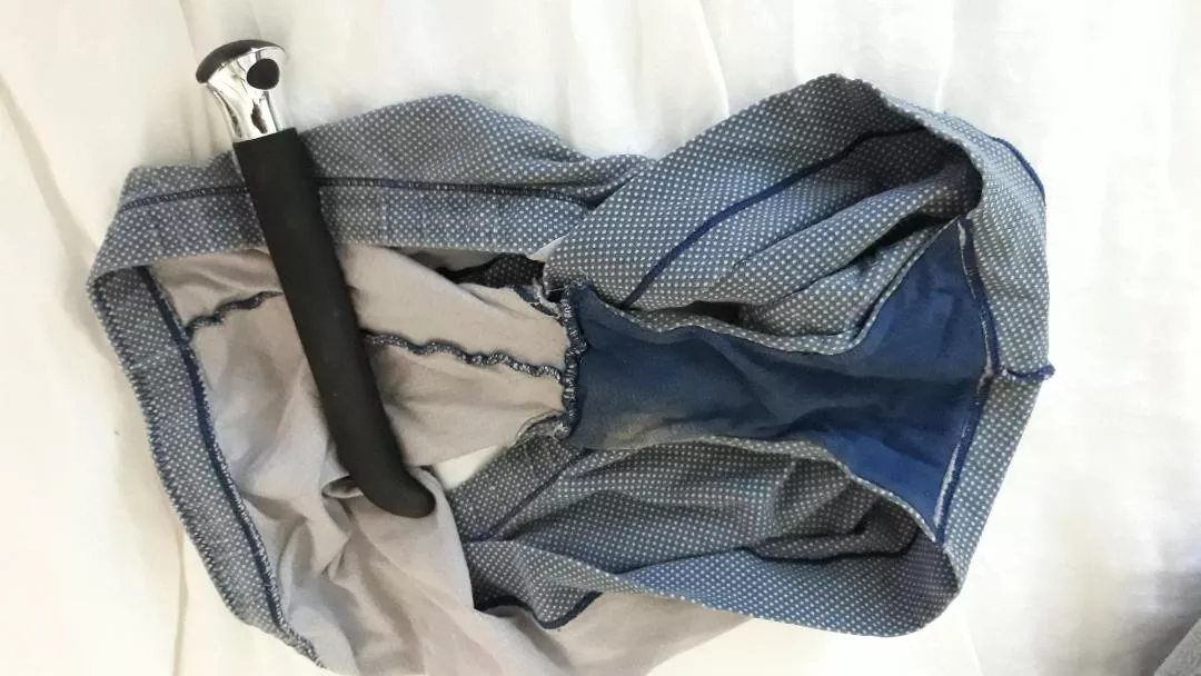 My gf's cousins filthy underwear, and vibrator. I sucked her pussy juices off both. posted by Kyle_Singer