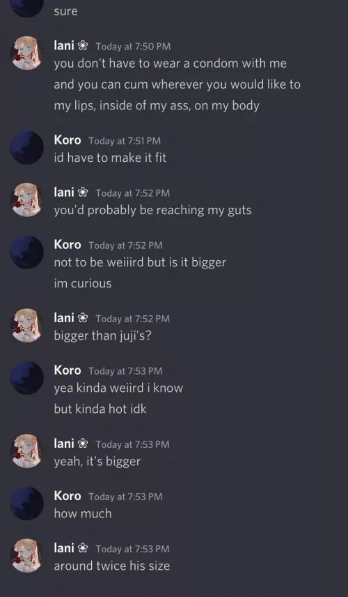 My gfs dms with her bull by Urloverrr