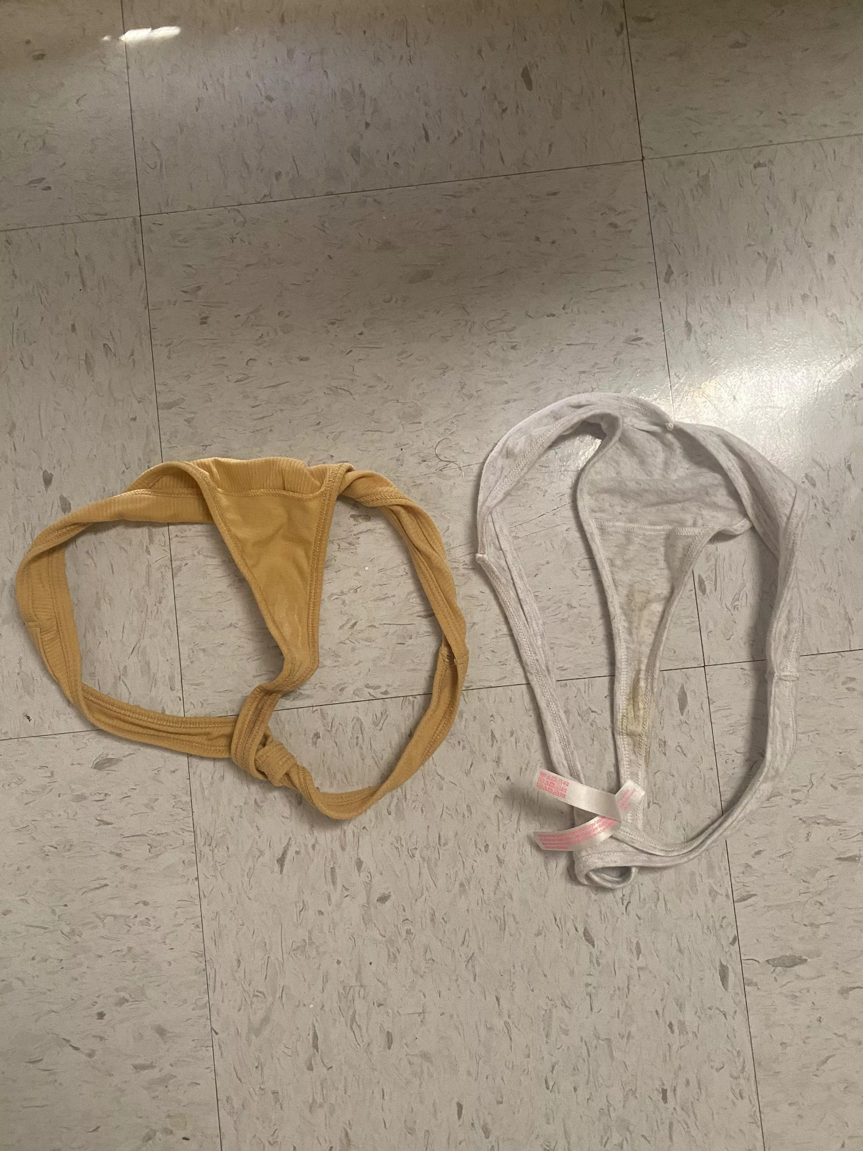 My gfs suite mate just dumped her weekends laundry in her hamper and I found these posted by The_boys21