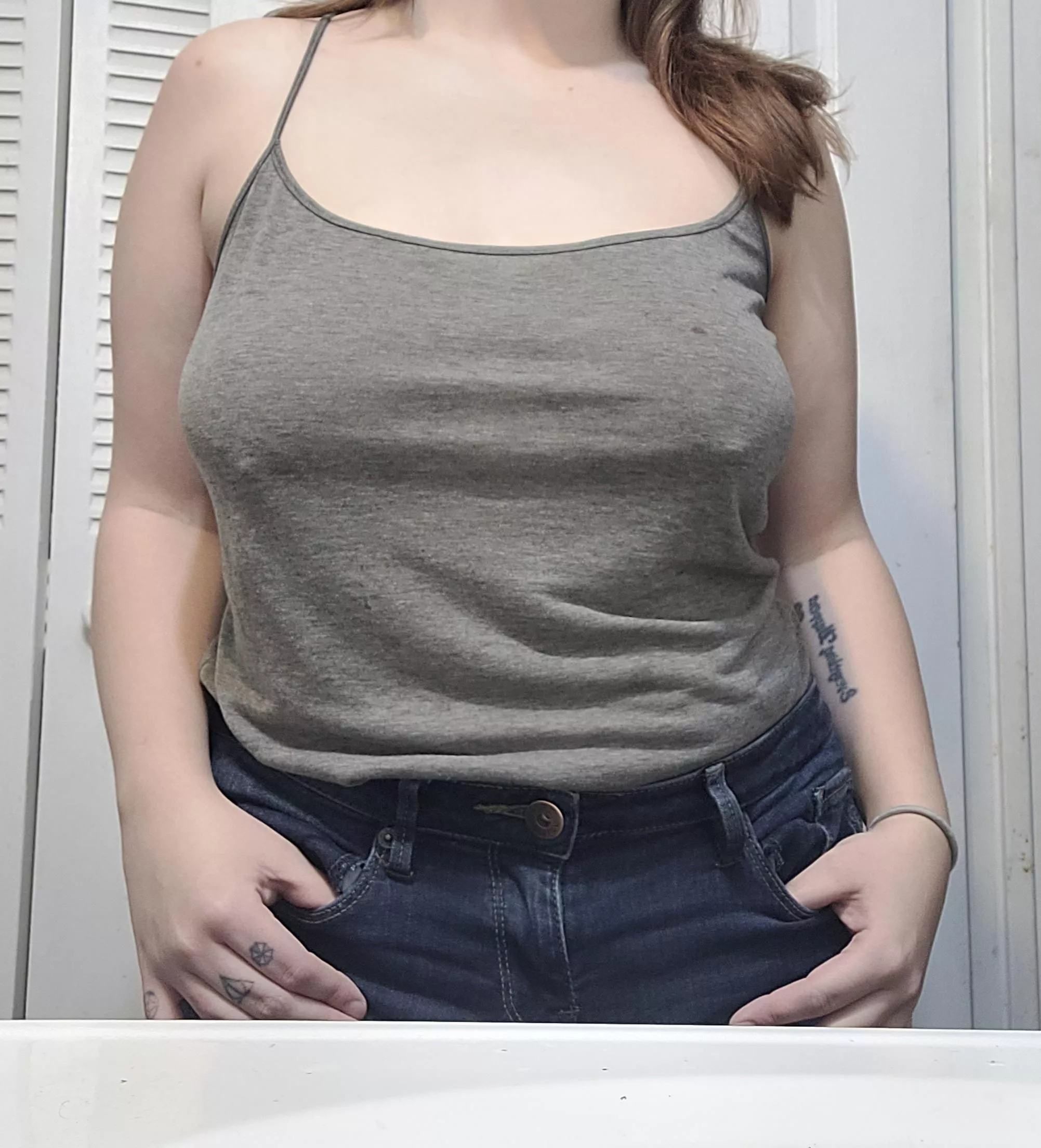 My go to casual fit 🥰 posted by eviedoesnudes