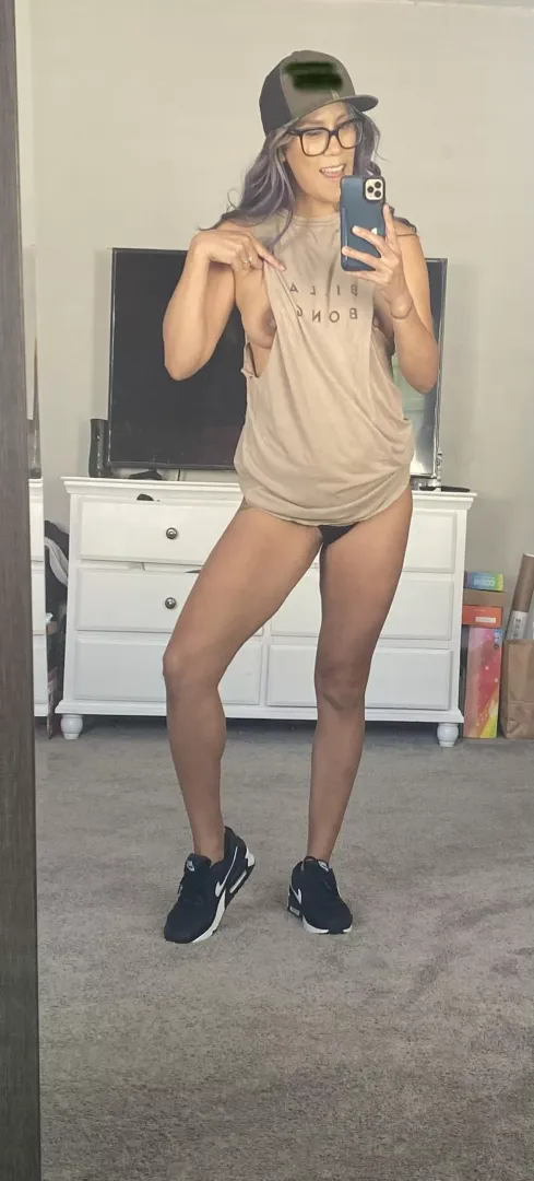 My gym outfit for the day by Asianmex84