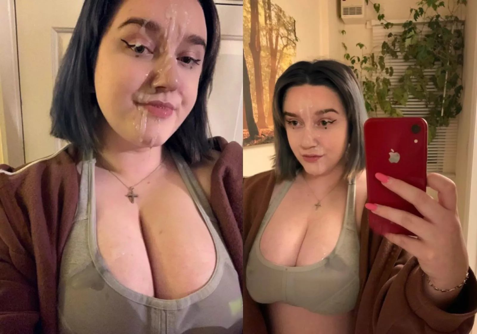 my gym partner maxed out on my face 😍 posted by urpisceswhore