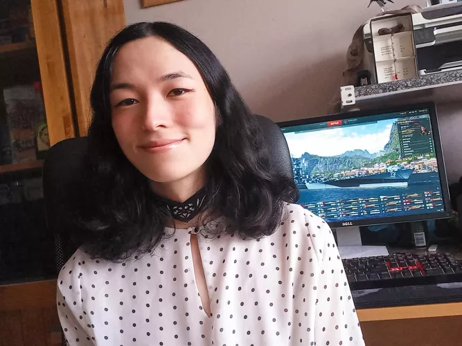 My hand-made collar arrived and I am now happily self-collared! by IVIilitarus