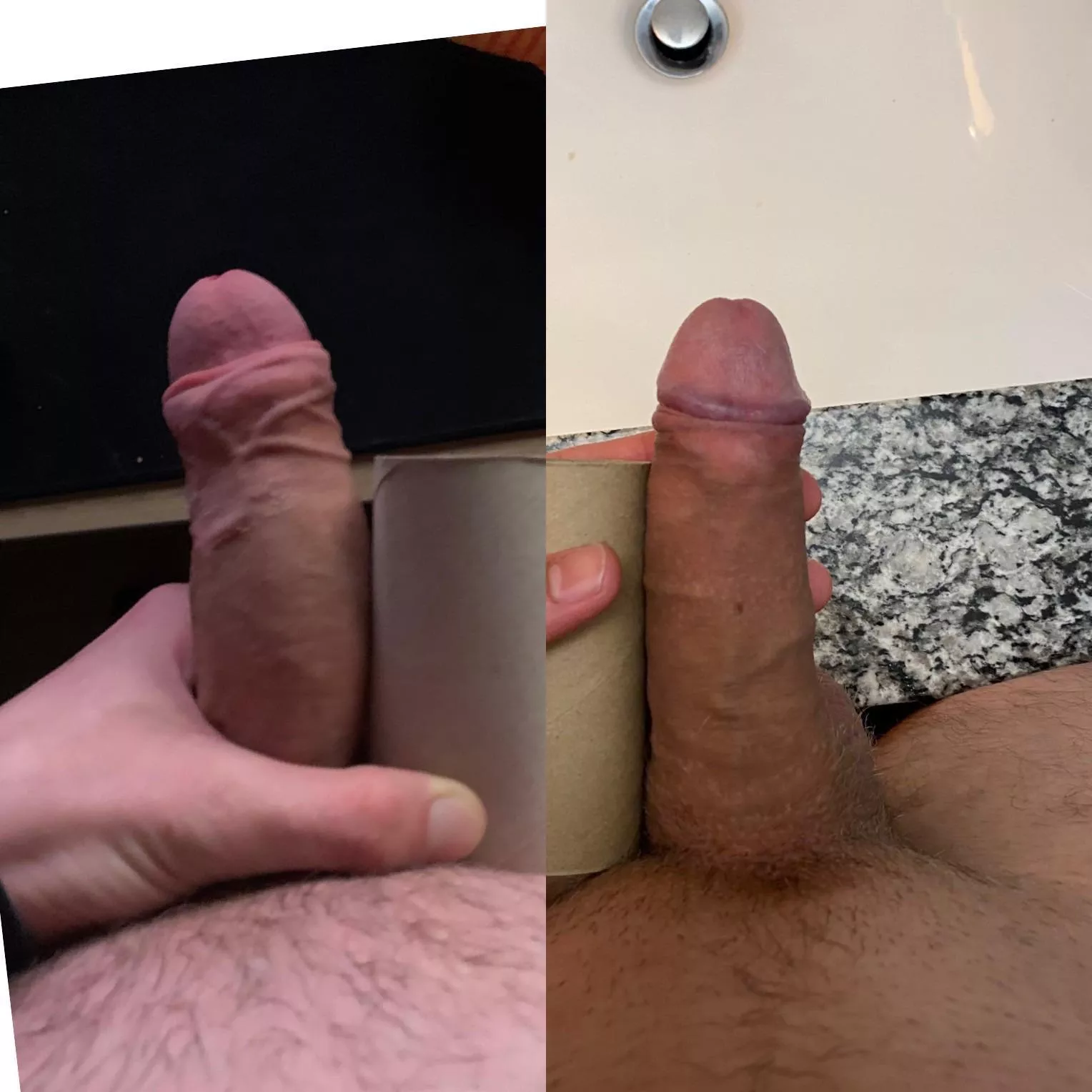 My hard cock is exactly the same size as rust-85‘s softie. I feel so small. posted by john000117