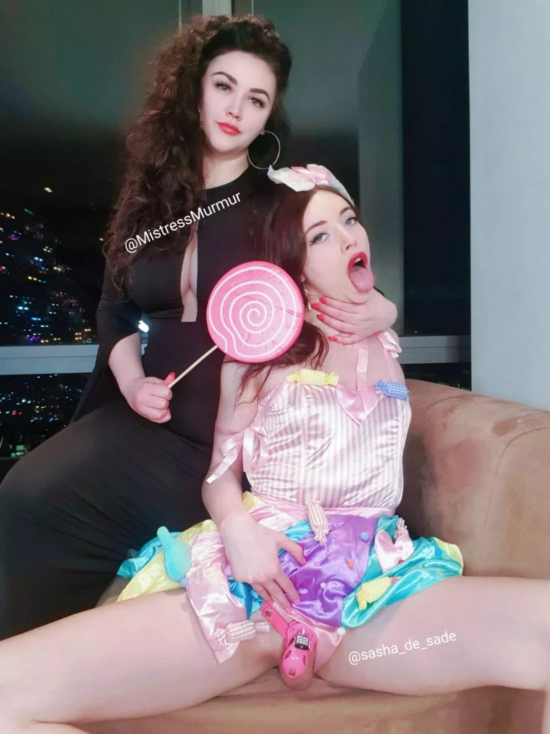 My hardworking sissies deserve to suck on something. Do you prefer sweet or salty? 😈 posted by MistressMurmur