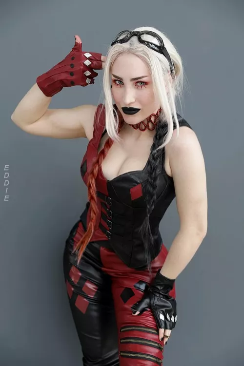 My Harley Quinn 🖤❤🖤 by artikleopard_artist