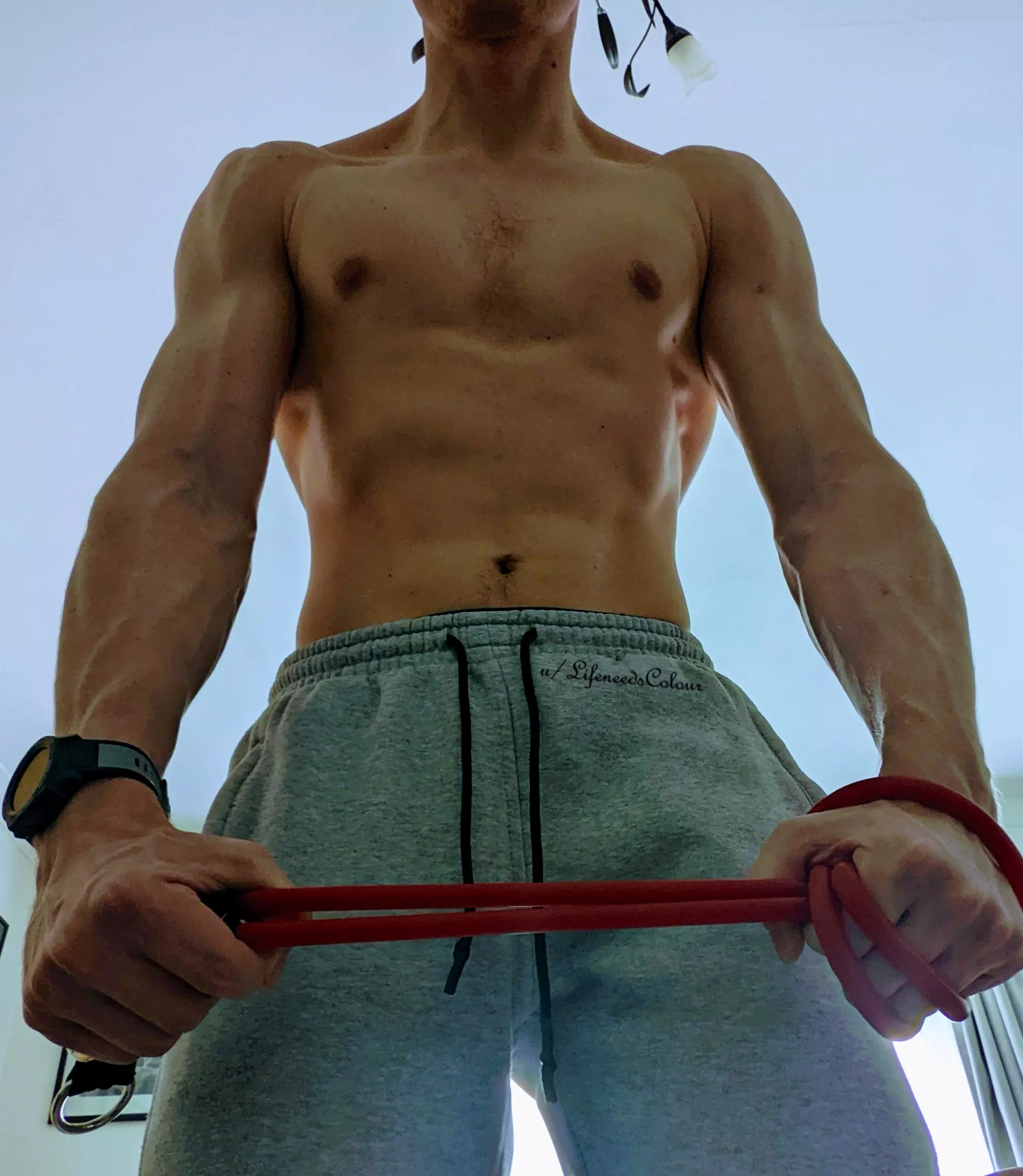 (M)y home workout could be more fun with you.. posted by LifeneedsColour