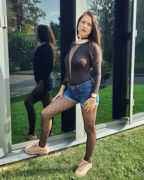 My husband loves the pair of shorts and tights, but I don't. Do you like it? by yanafatale