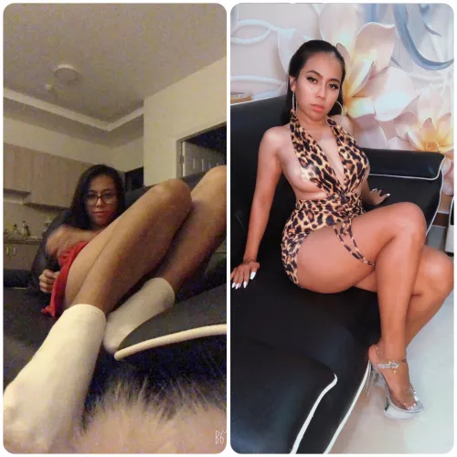 (My idea of sexy) last year vs Now. What do you think? by AsiaMorena