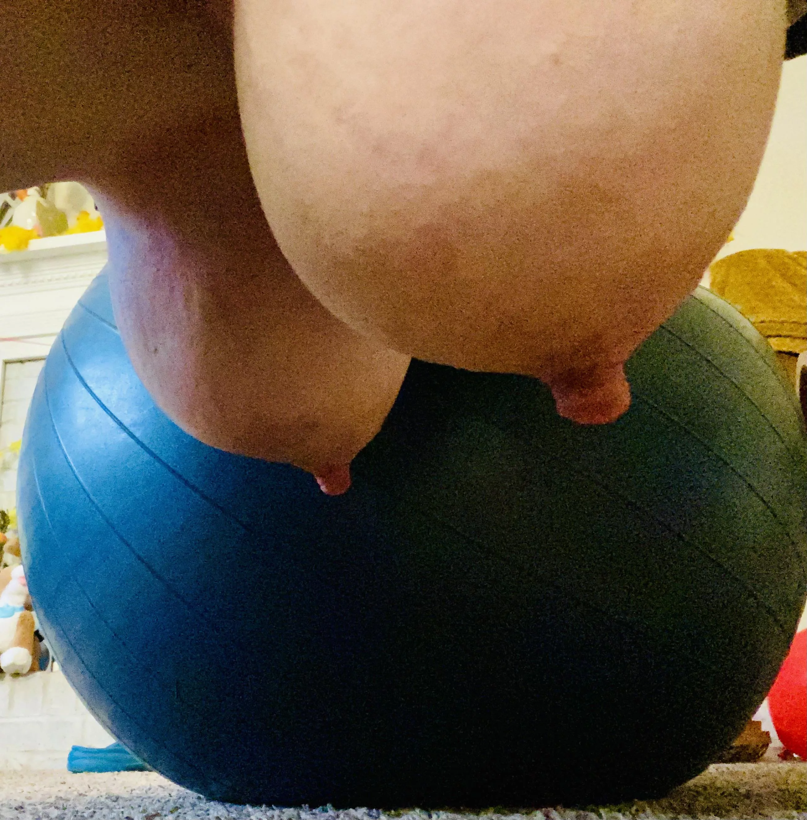 My kitty is rolling around with a medicine ball. I need to get some videos of this! posted by icthus_medicus