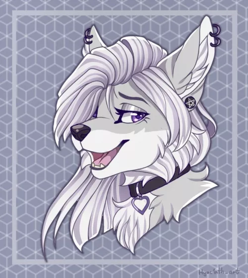 My latest headshot commission💜 (my insta @hyac1nth_art) by Asleep-Pie7760