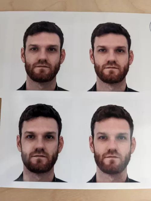 My latest ID shot didn't come out too bad! by KienLang_