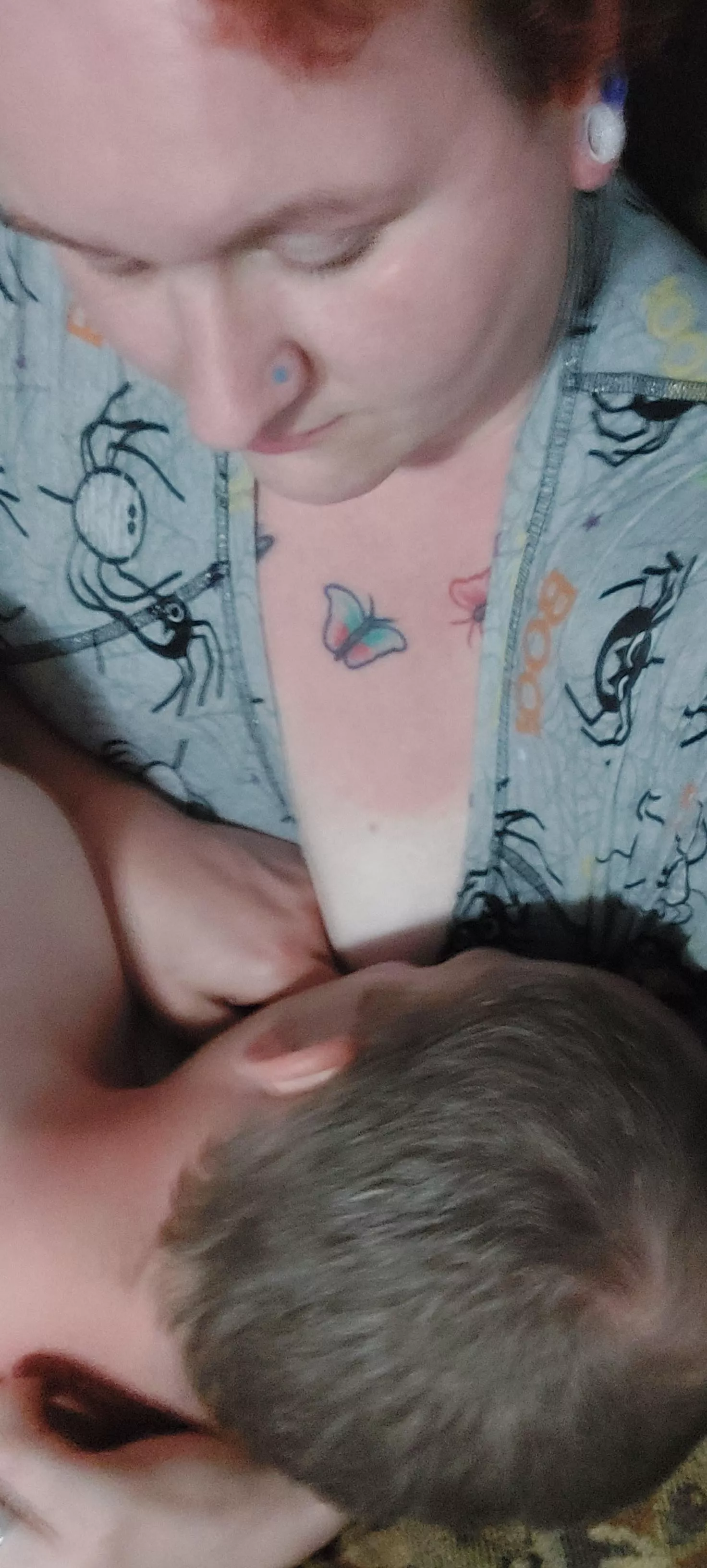 my little one fell asleep on me while cuddling posted by Intrepid_Shoulder626