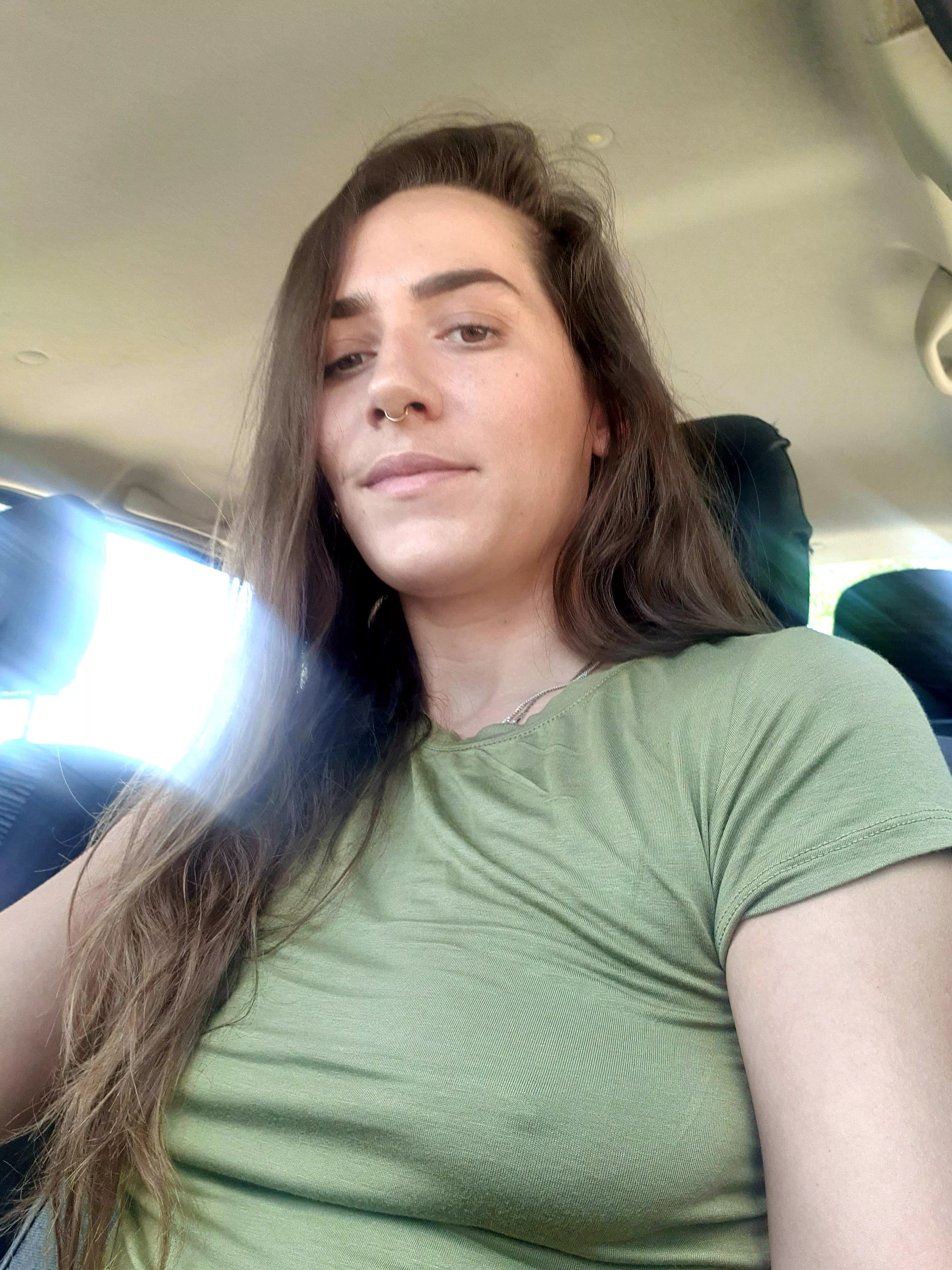 My man loves it when I go everywhere without a bra. posted by Nova_Knox