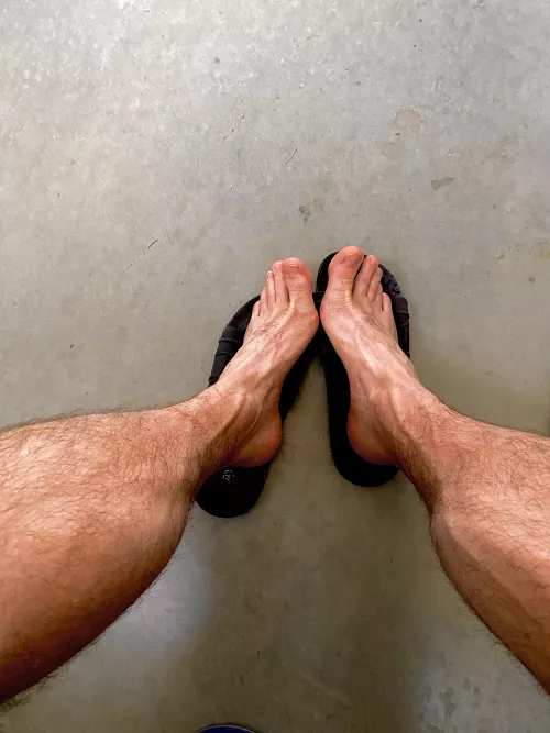 My manly feet after a gym/run session. by Armyladsfeet4u