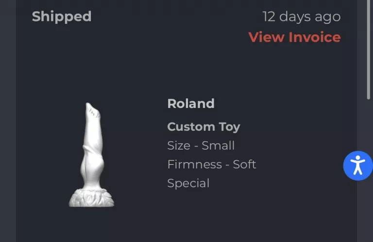 My March custom shipped just now! This was super fast, I’m really excited to get it🤍 by fluffybludragon