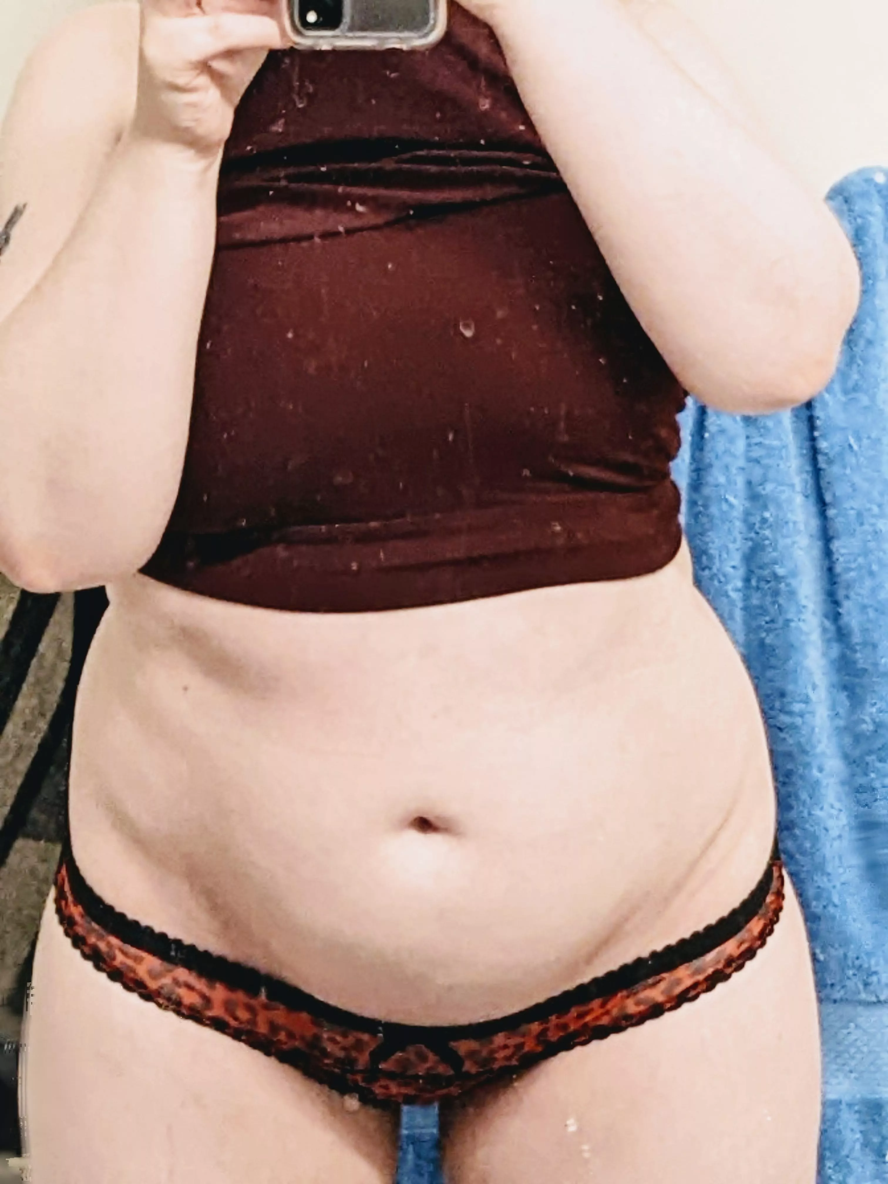 My mirror is dirty but I'm dirtier 😉 posted by Chamomile_Tease