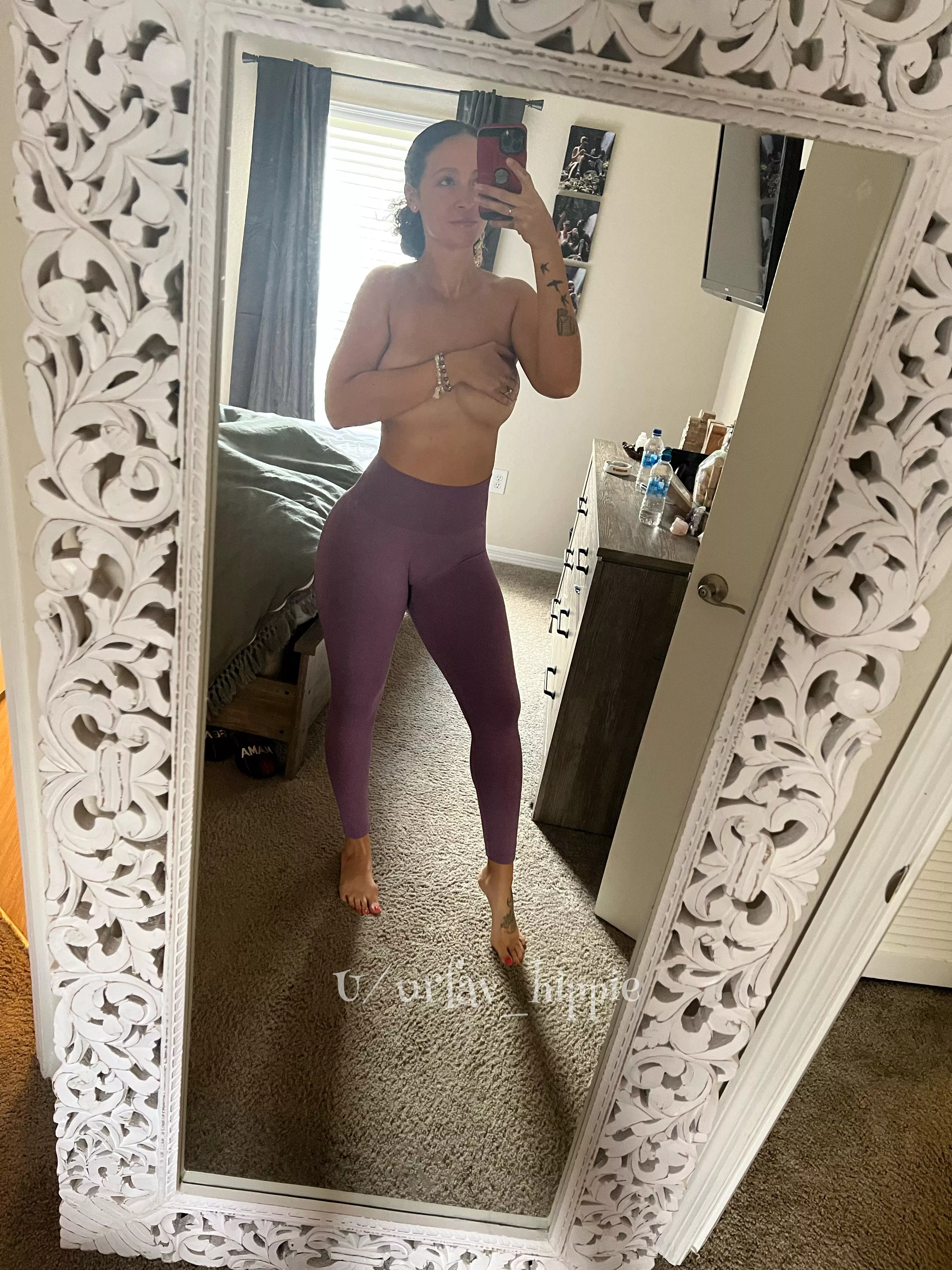 My mirror is kinda clean for once so I took a pic posted by Urfav_hippie