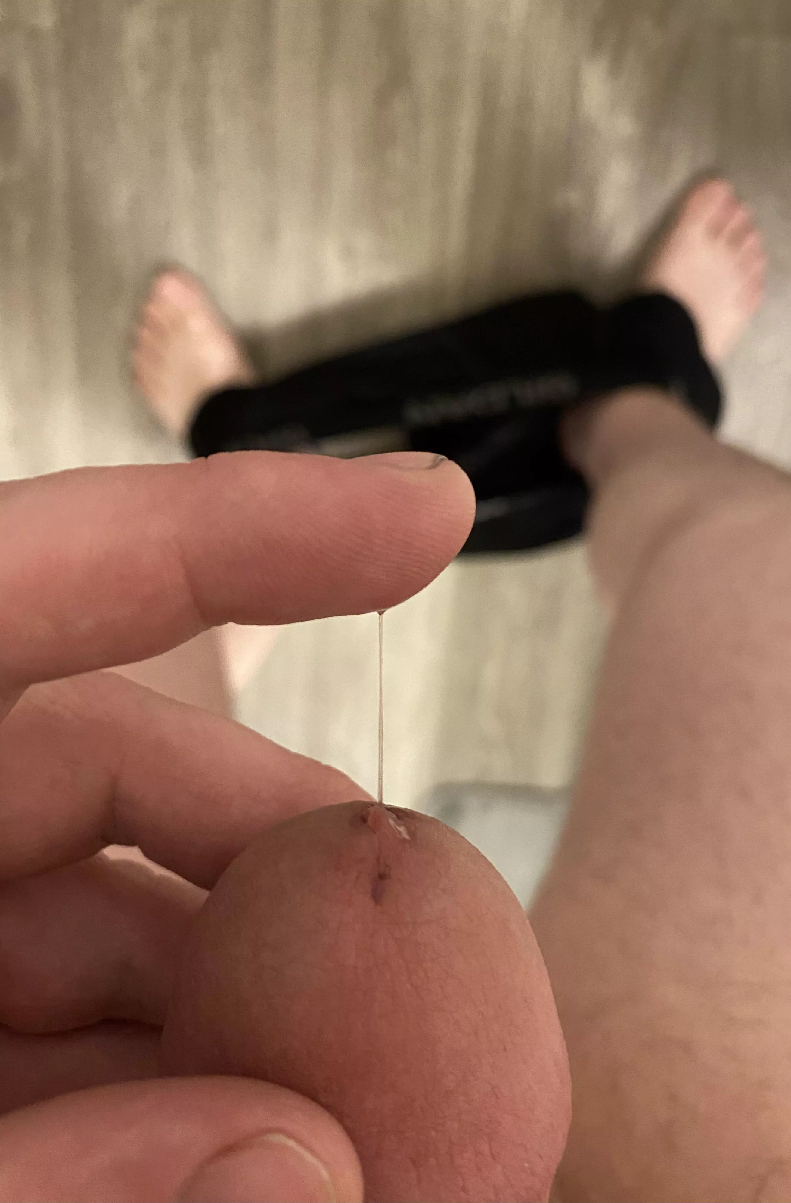 My morning precum posted by Horny_Art_Nerd