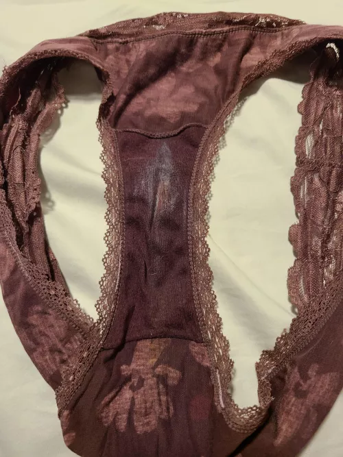 My most sweaty panties I've had in awhile! Cum lick them! 😋 by drummer3088