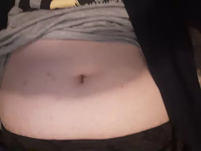 my navel (M) by lara-croft-1990