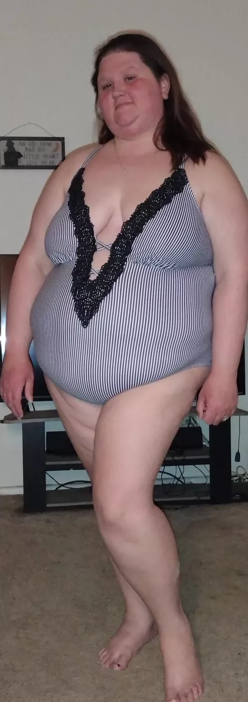 my new bathing suit for the beach this summer. by lilguypower