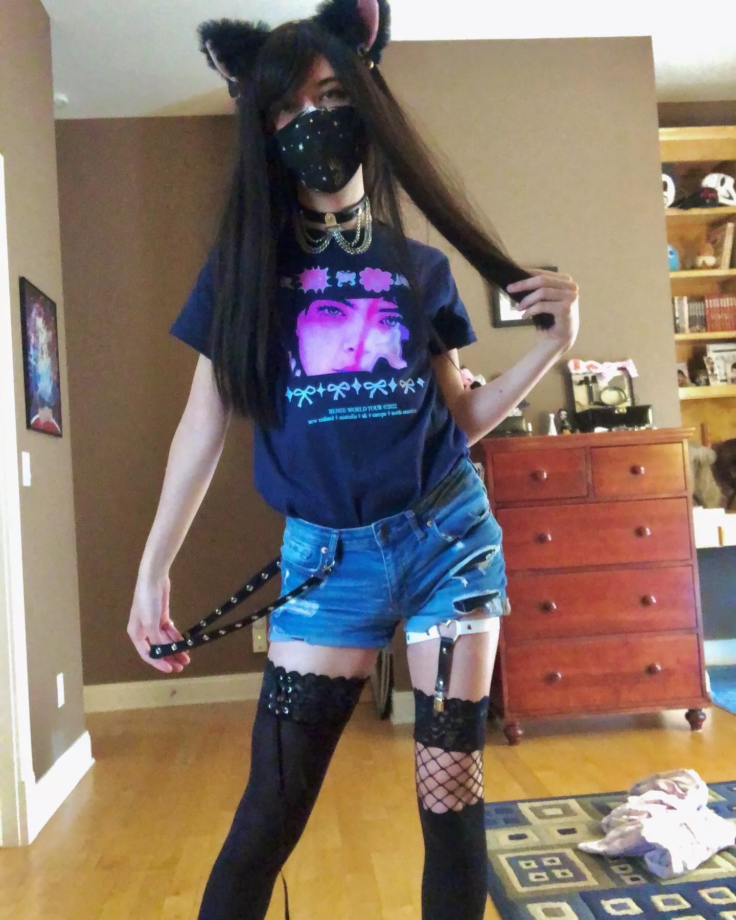 My new Benee shirt. She even liked my image, do you guys like the shirt on me? posted by KatLily47