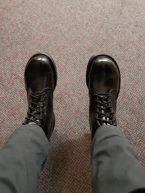 My new Corcoran Jump Boots. I haven't worn a pair of these in 35 years. 😀🥾 by Physical-Battle-2032