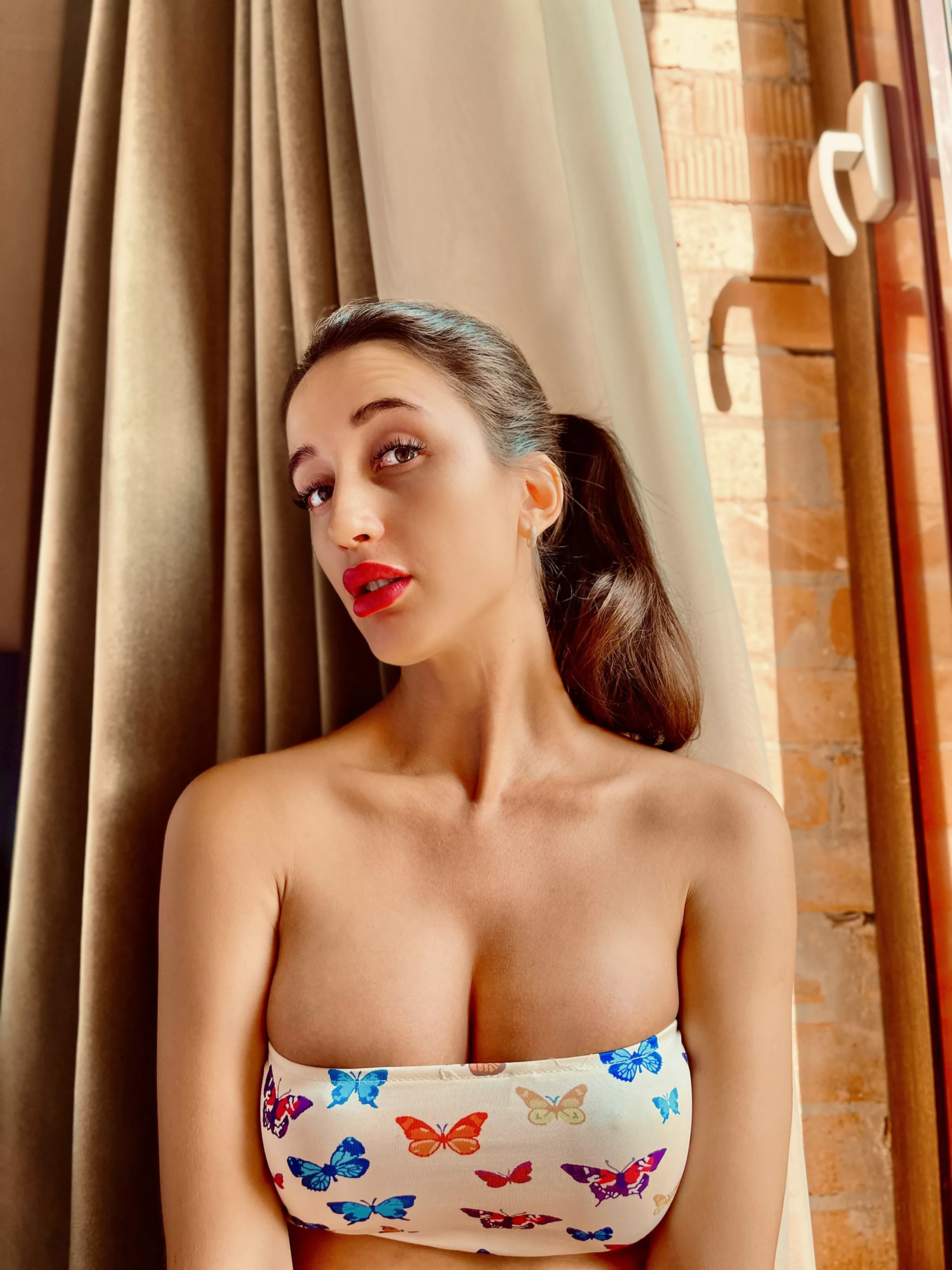 My new top holds my boobs well! posted by sweetbuttockss