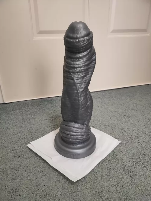 My new XL Horny Rhino from Hankey's Toys. Only used him once but he's an amazing ride so far. by OkPomegranate4