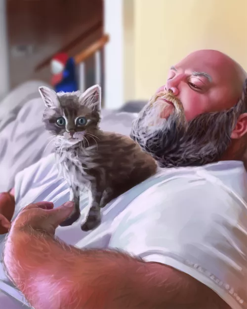 My next digital painting! by NomiDrawsBears