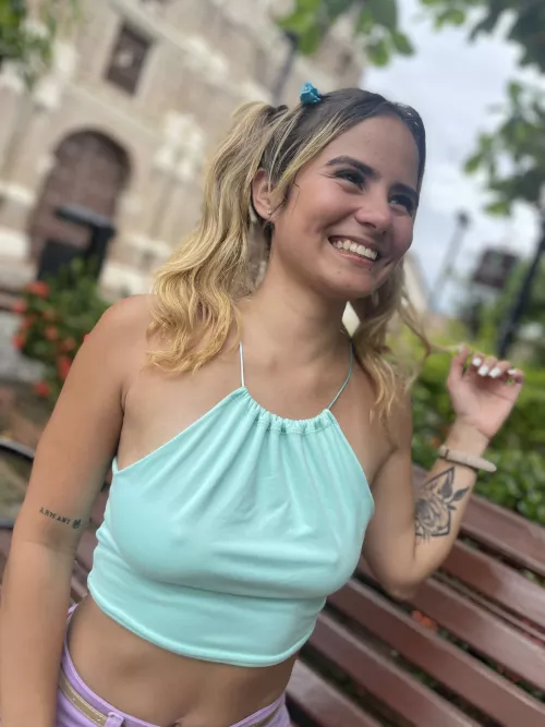 My nipples always want to be the star of the photo..... by DeepStatistician4068