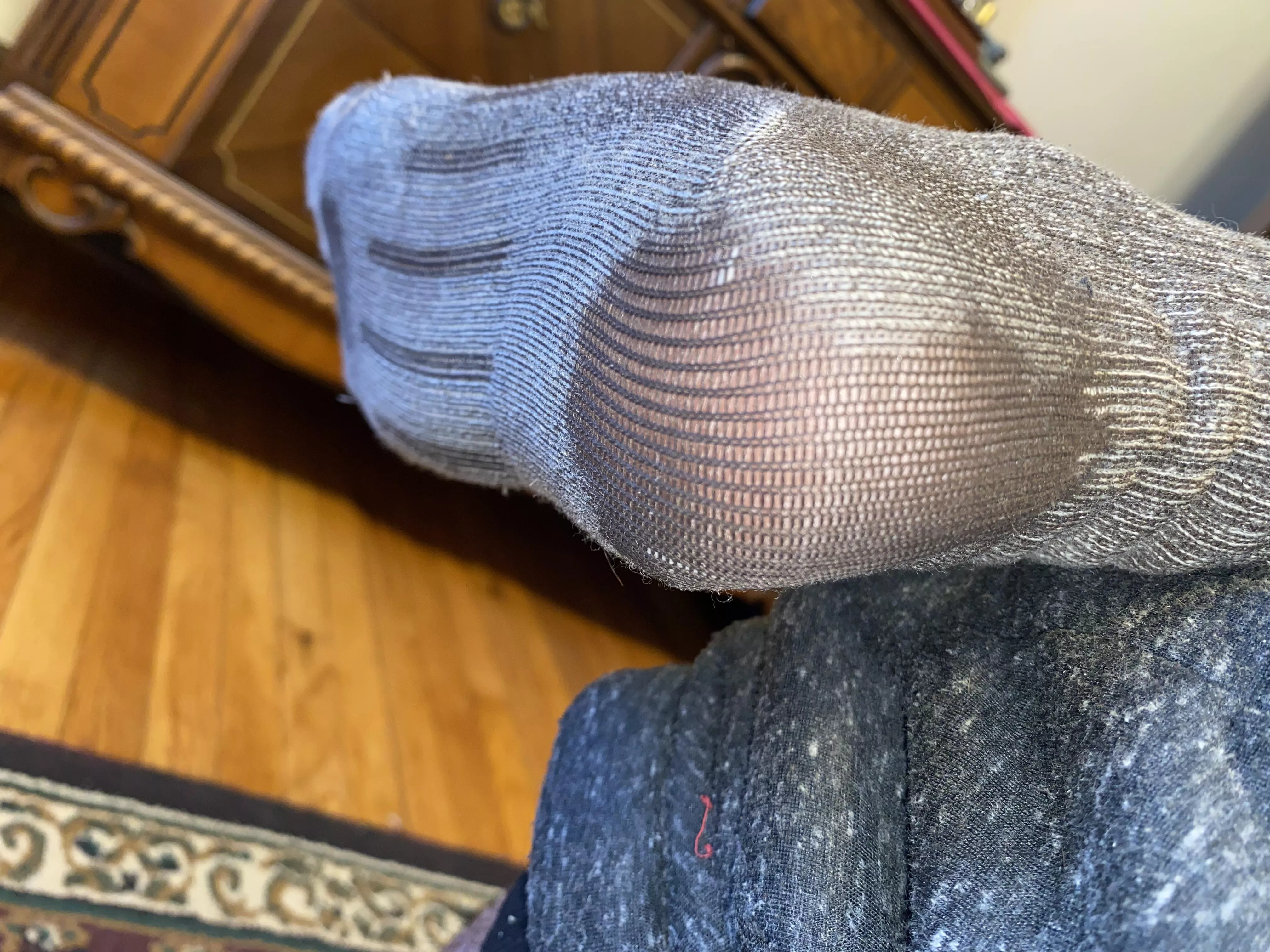 My old socks. Thread bare and almost ready to toss out posted by tevasandcrocs