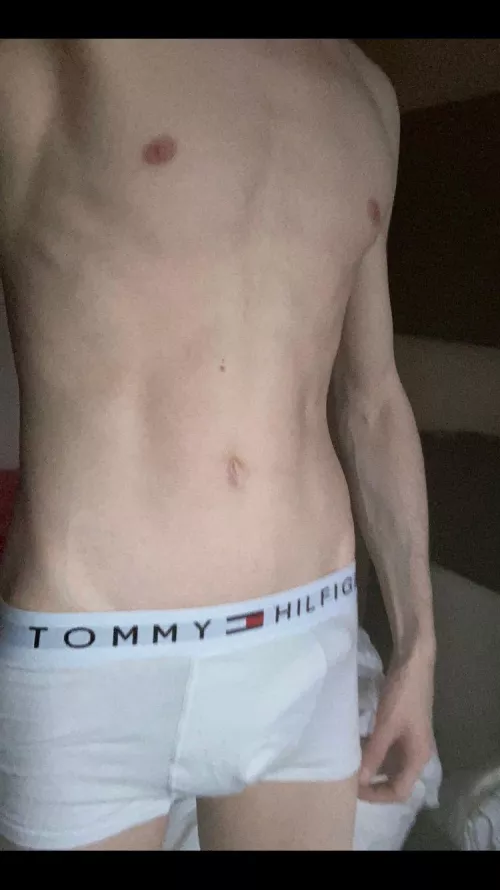 My only pair of white underwear by northwest_gay