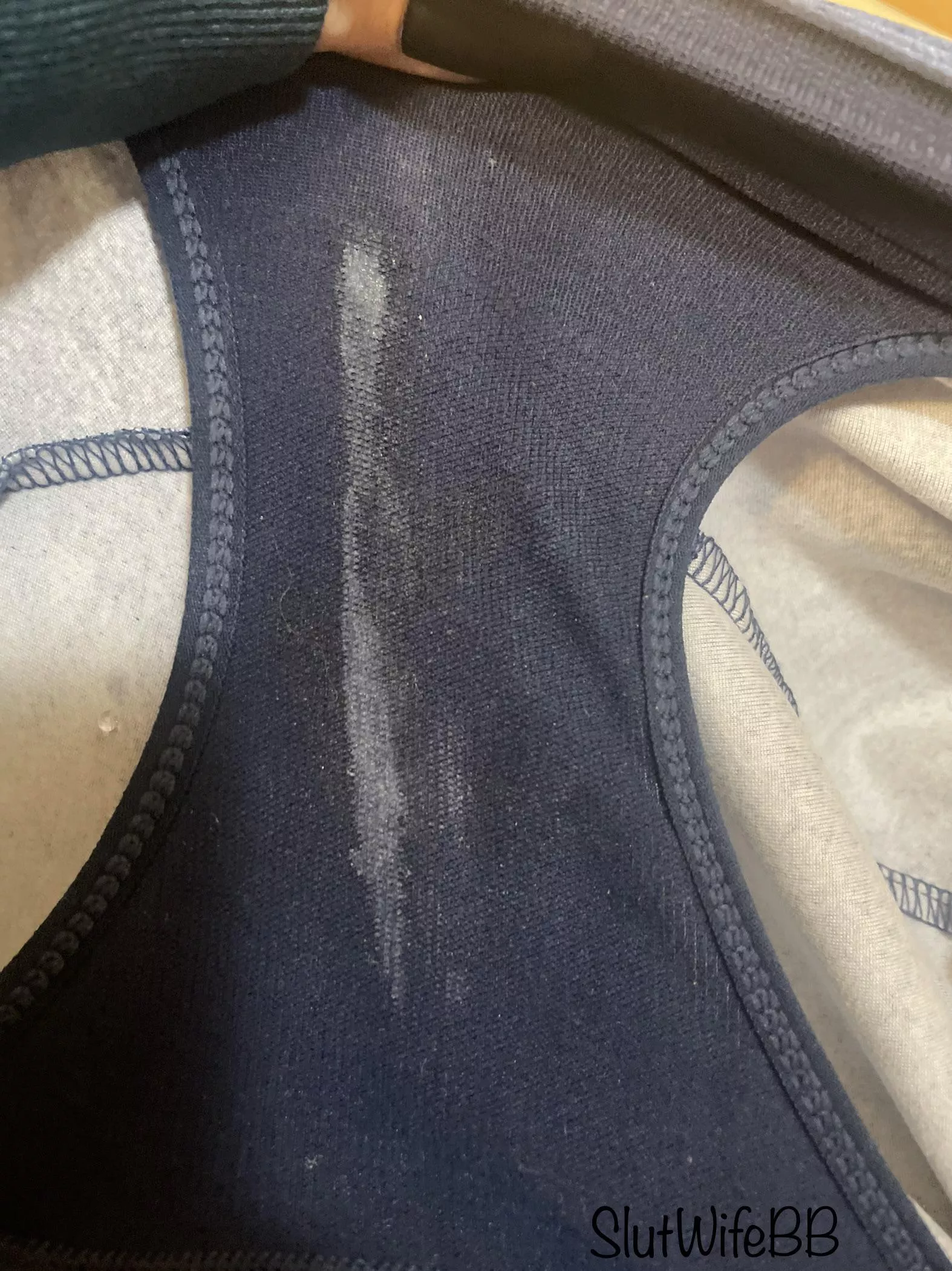 My panties always get this dirty! posted by SlutWifeBB