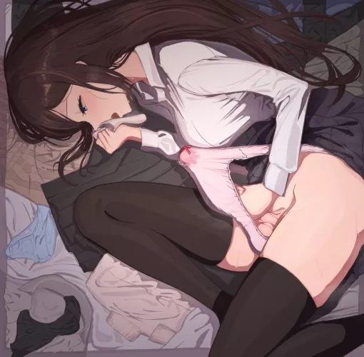 my panties are too small to hide this~ 💜 by Lunaslovers