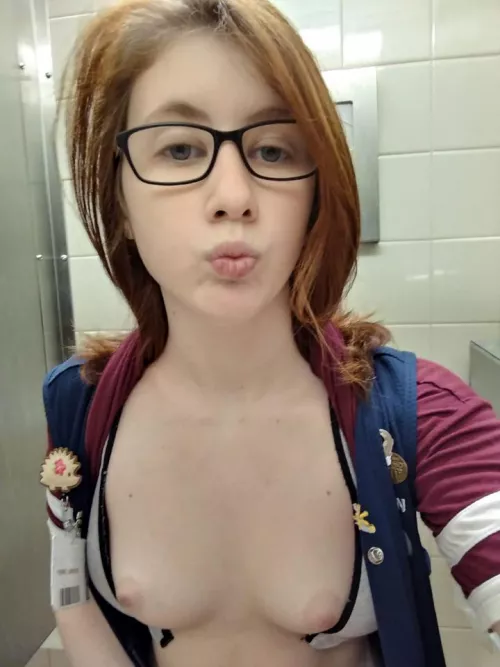 My perky little titties. 19F by NowYouSeeItAll