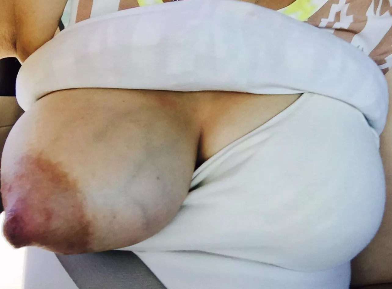 My preggo tits ready to burst…[34F] posted by TheUnforgettableBabe